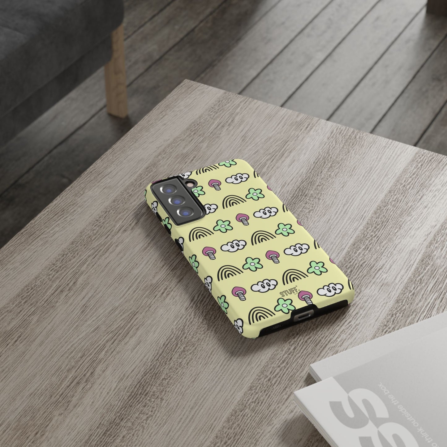 Pixie Case | Coque résistante double protection — Collection Pixie — Jaune