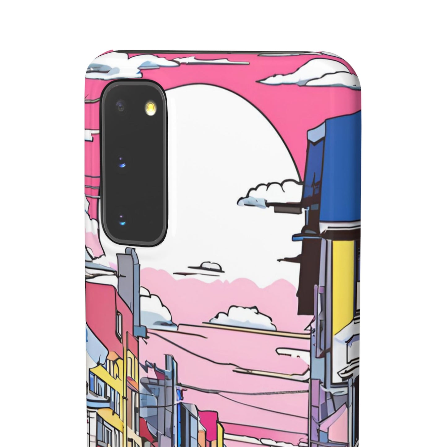 Pop Art Sunset | Coque snap légère et résistante inspiration Lichtenstein