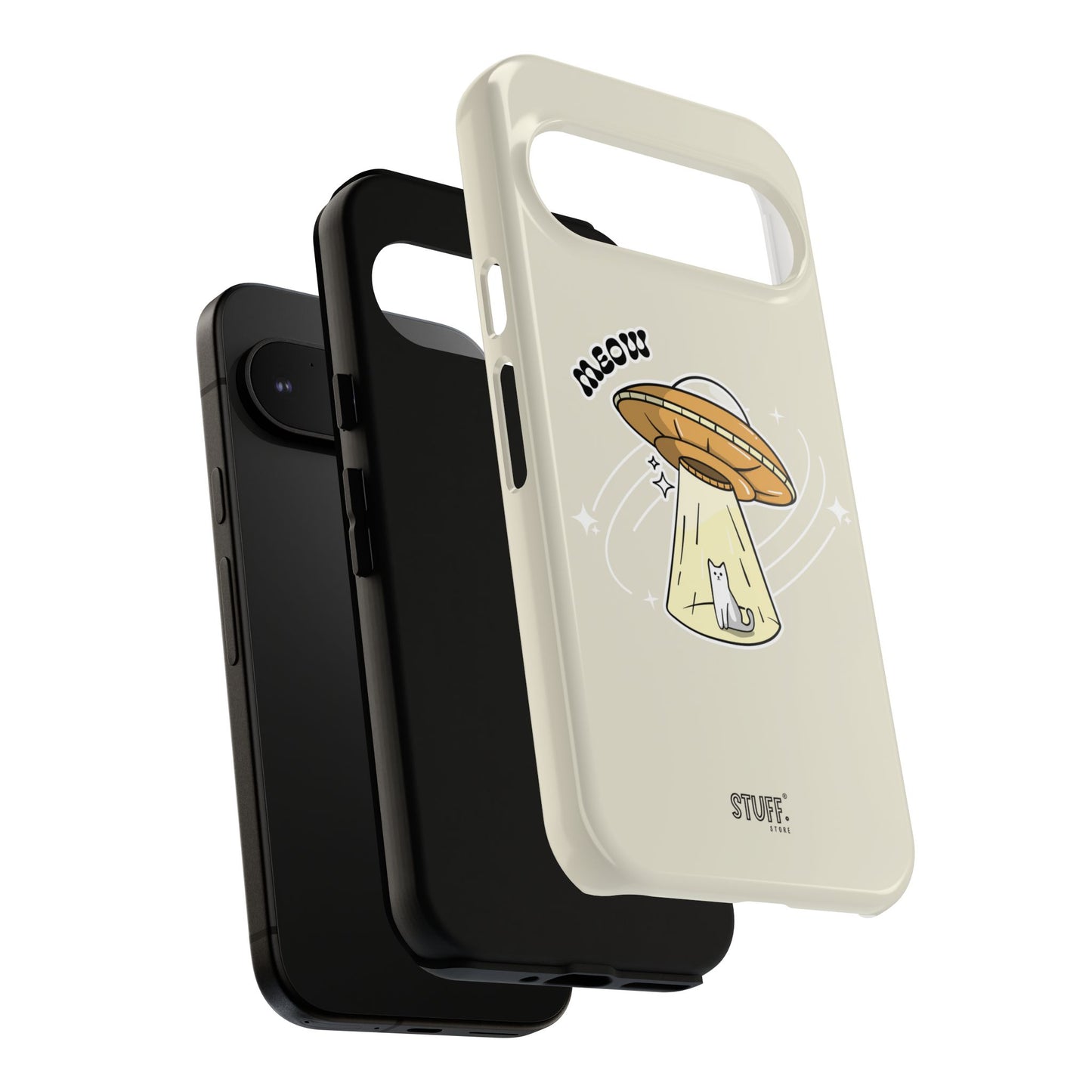 UFO Case | Coque résistante double protection avec Design OVNI fun