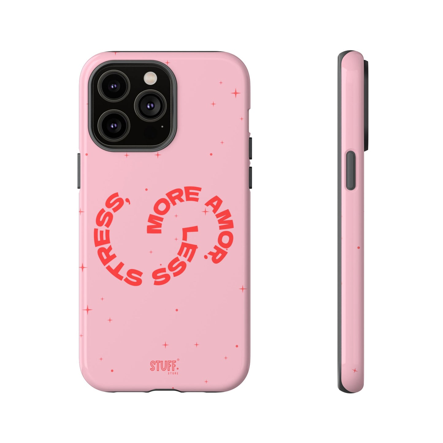 More Amor Case | Coque résistante double protection avec phrase Bienveillante