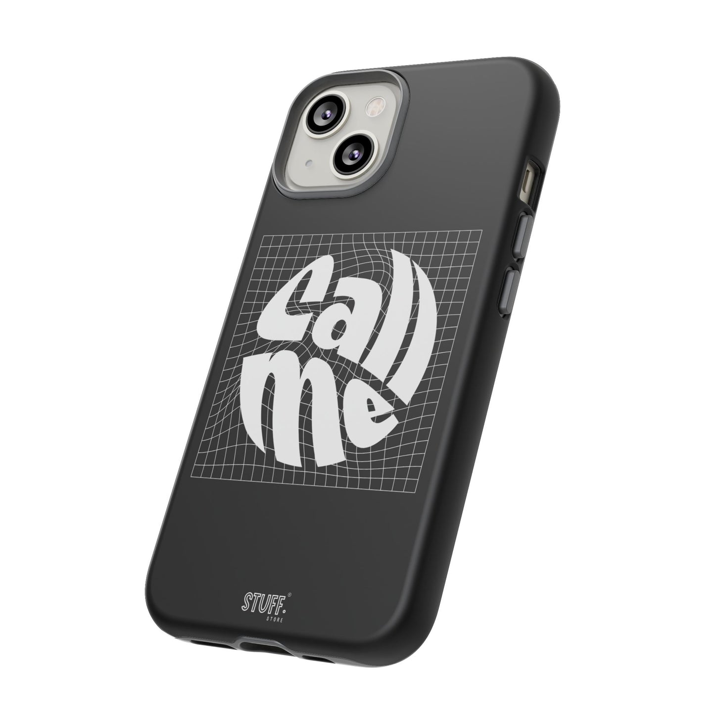 Call Me Case | Coque résistante double protection - Noir Effet Mat