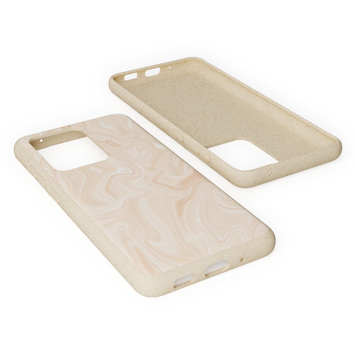 Liquid Marble Case | Coque Eco-Friendly en Bambou et Bioplastique Effet Marbré - Disponible avec Emballage Cadeau
