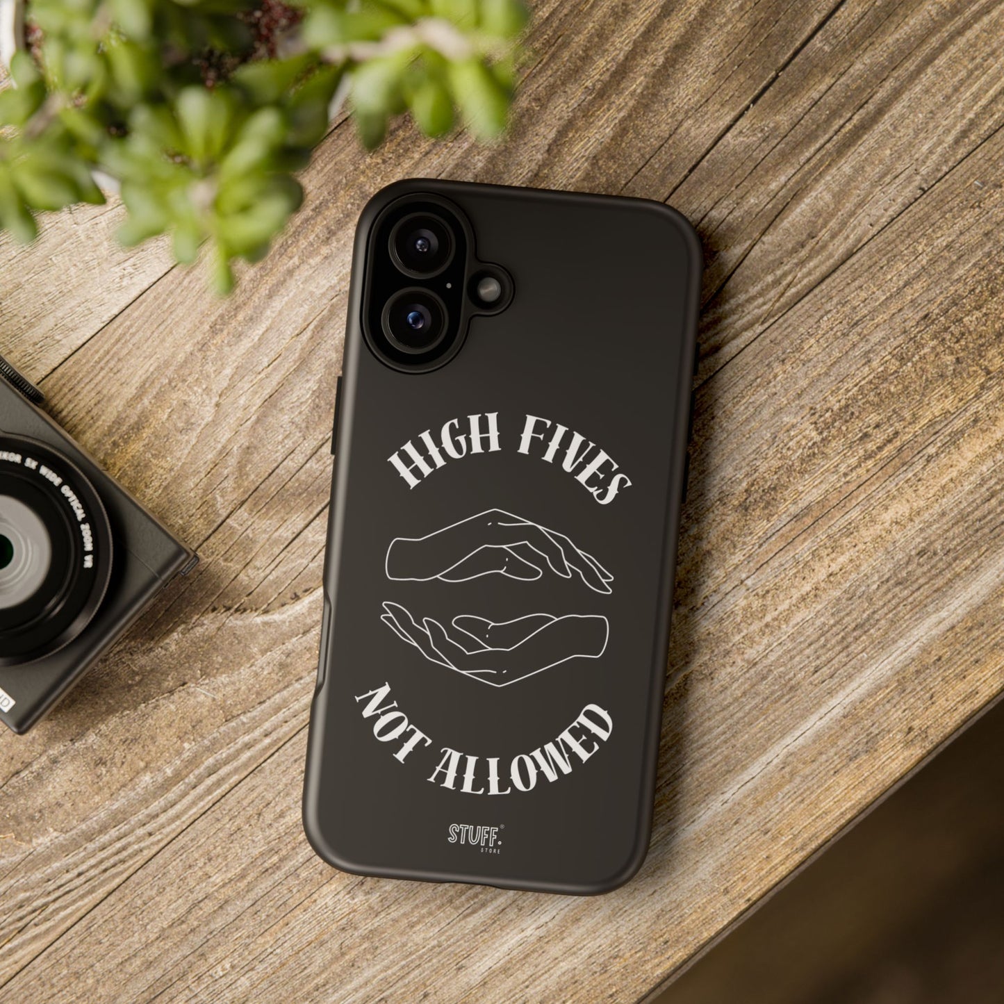 No High Fives Case | Coque légère et résistante – Design affirmé & minimaliste