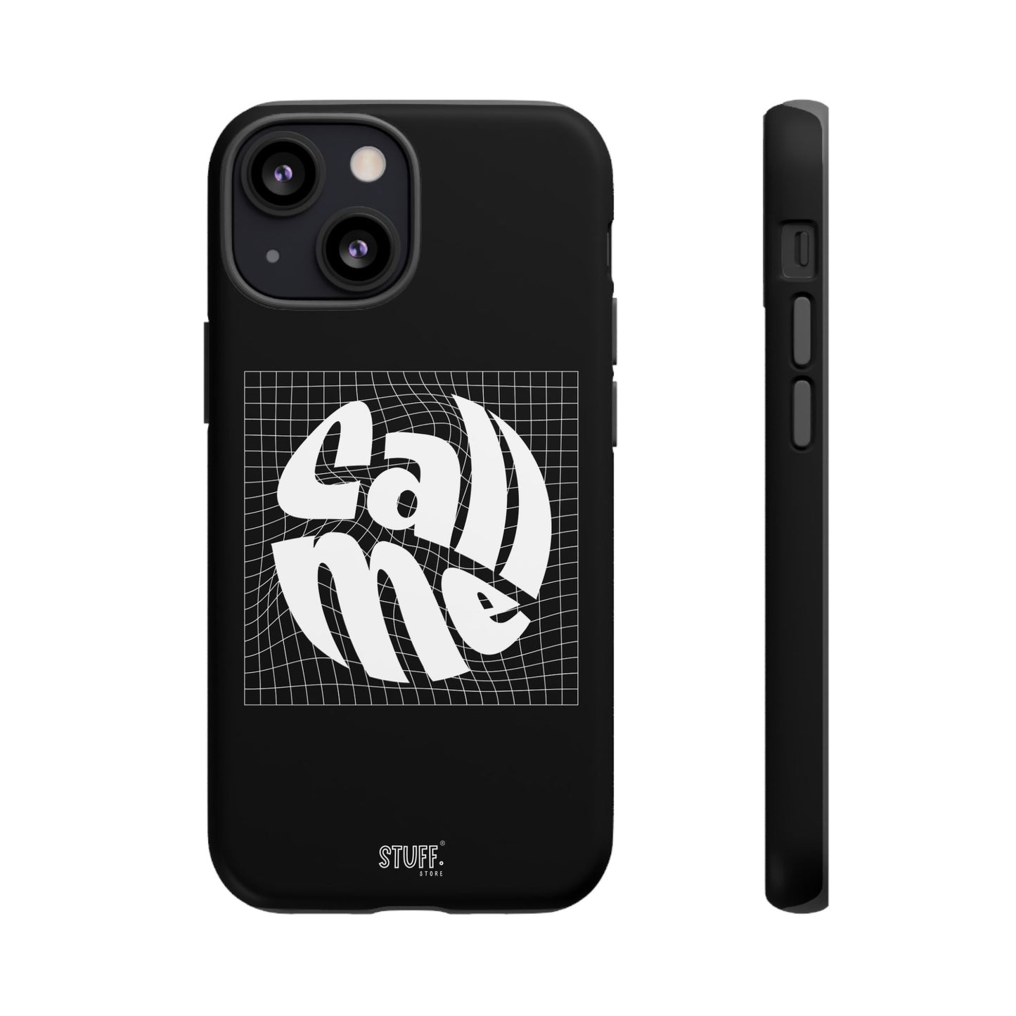 Call Me Case | Coque résistante double protection - Noir Effet Mat
