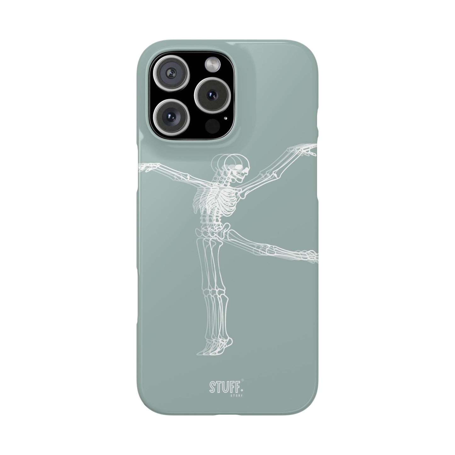 Bone-a-Rina | Coque slim durable et anti-chocs avec Design de Squelette Ballerine