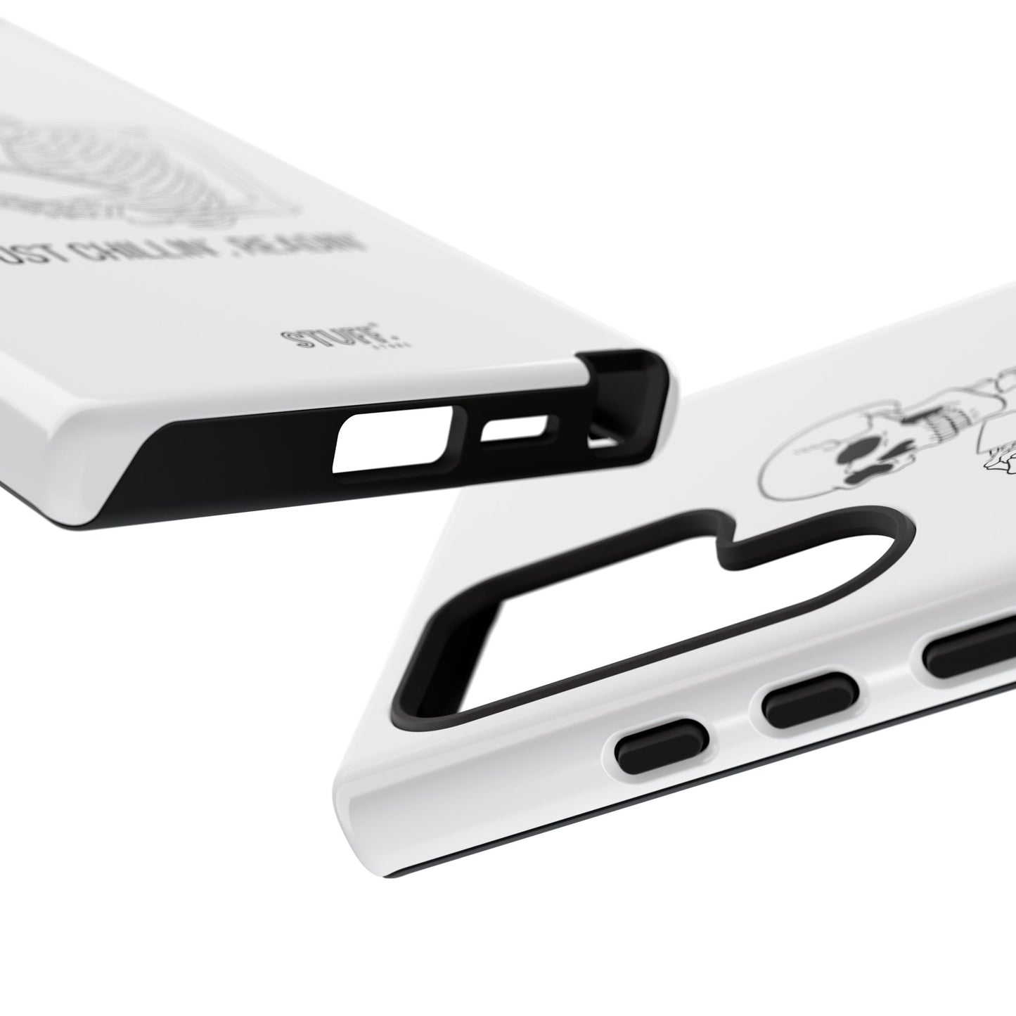 Chillin' Case | Coque résistante double protection avec phrase drôle