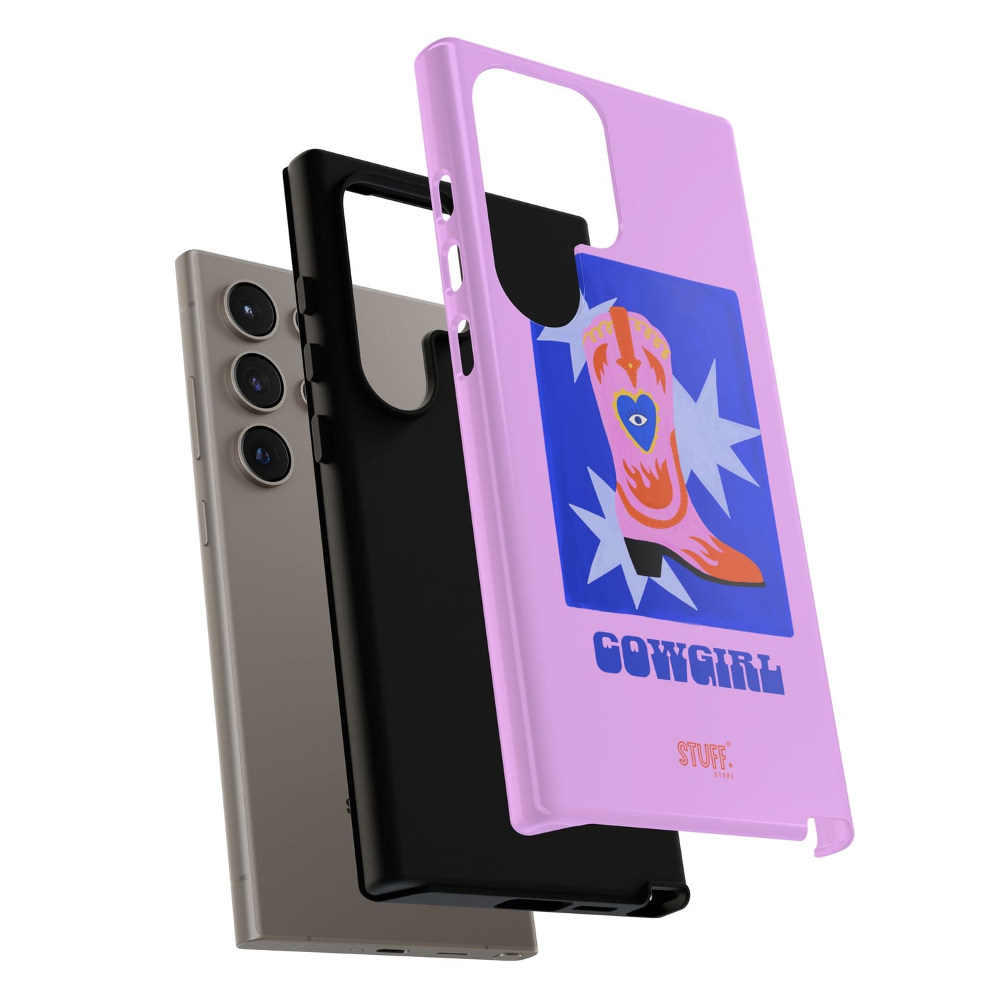 Cowgirl Case | Cose résistante double protection avec Design Western