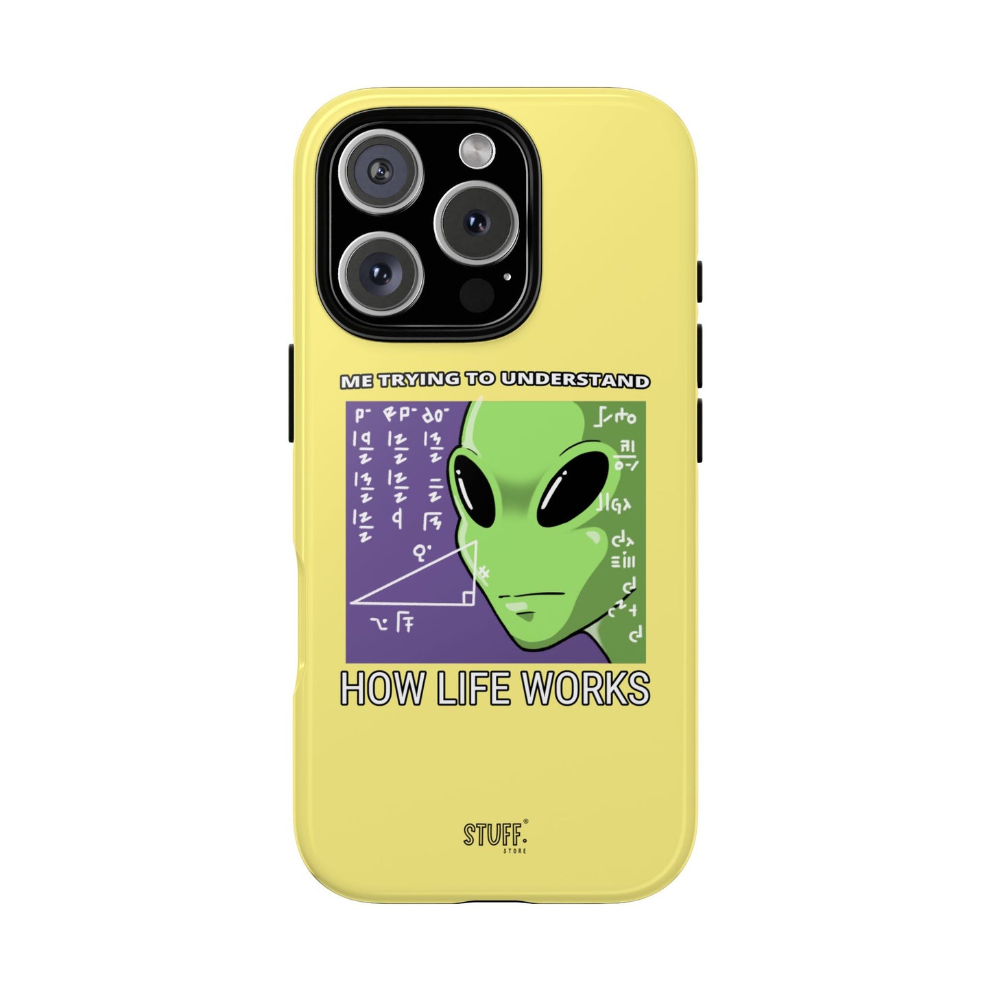 Confused Alien Case | Coque résistante Dual Protect anti-choc