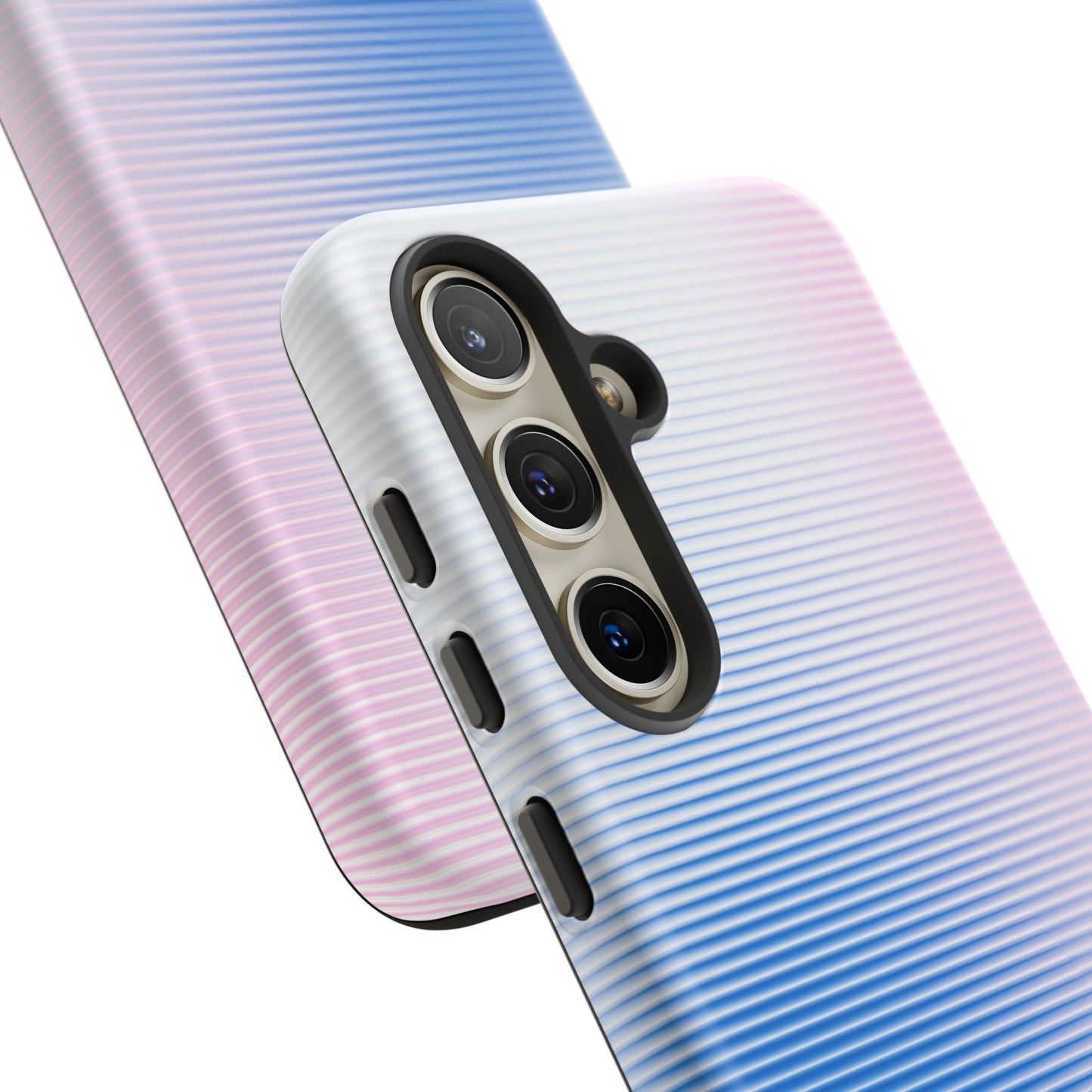 Gradient Case | Coque résistante double protection anti-choc - Dégradé Bleu & Rose