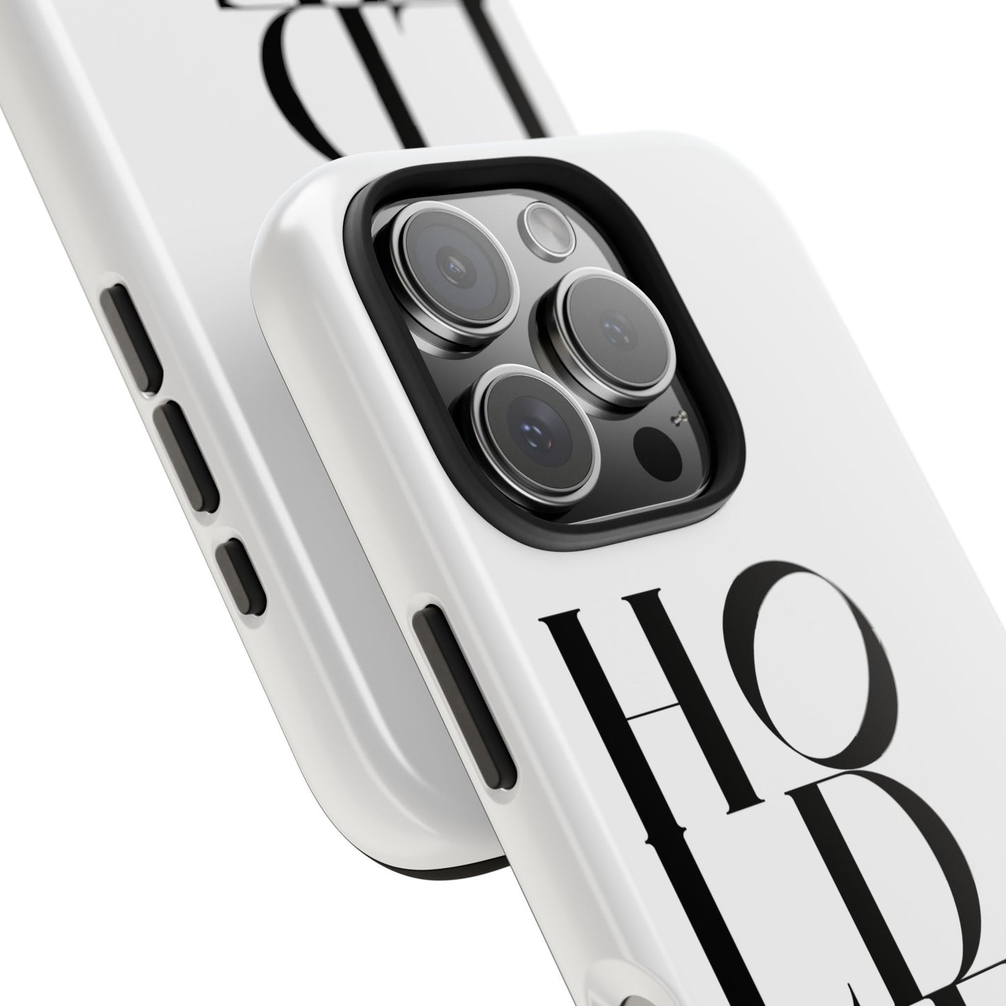 Hold Me | Coque résistante et durable avec Design épuré Monochrome