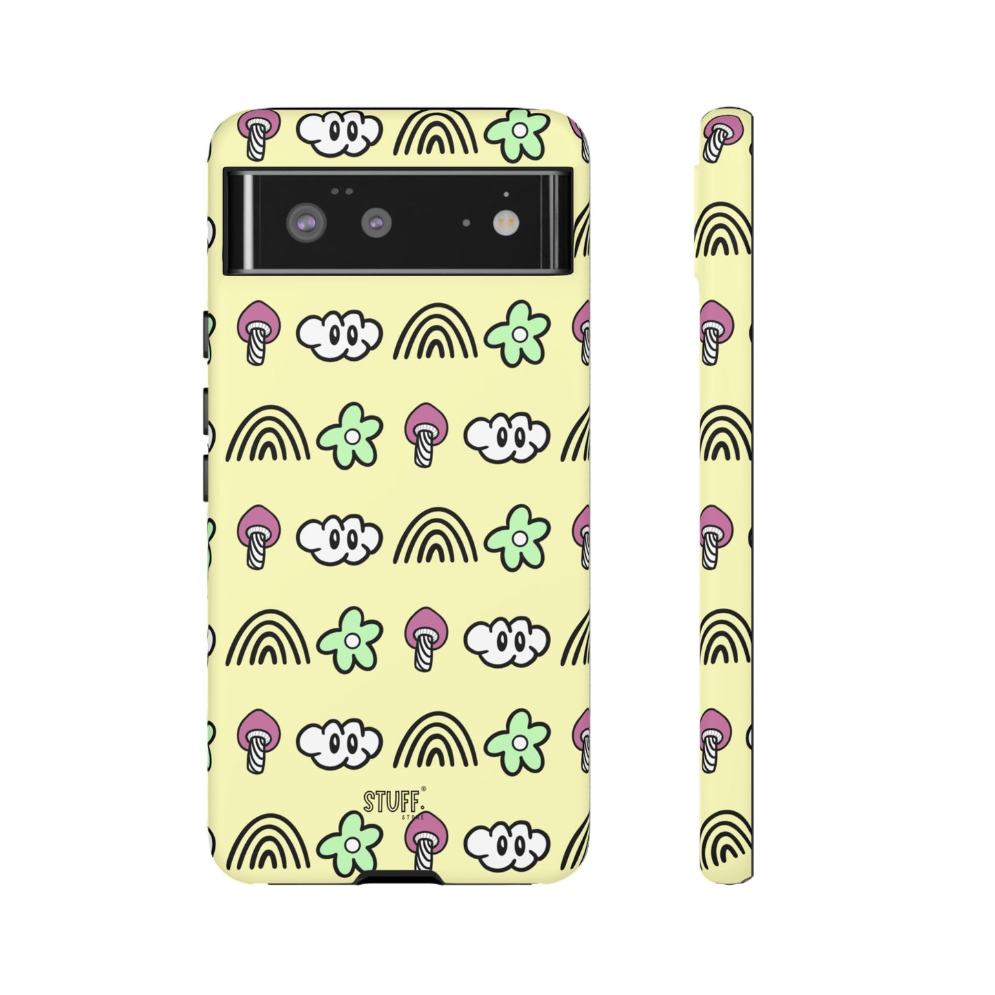 Pixie Case | Coque résistante double protection — Collection Pixie — Jaune