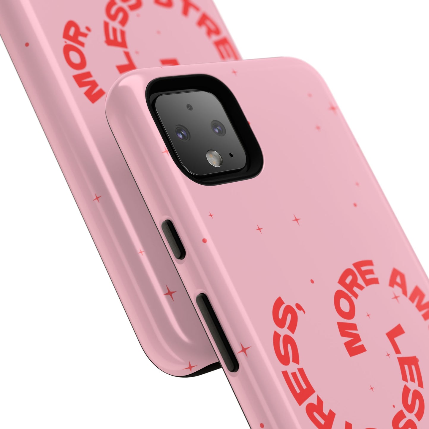 More Amor Case | Coque résistante double protection avec phrase Bienveillante