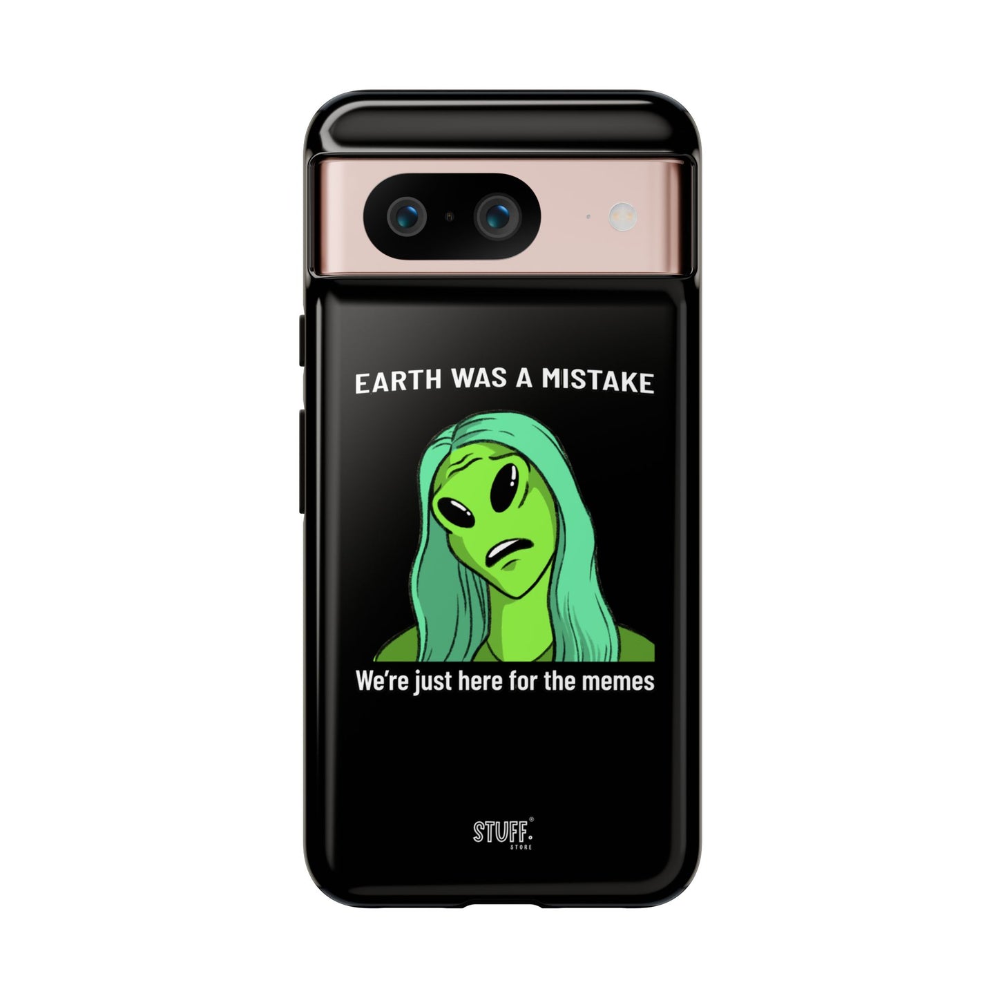 Meme Liking Alien Case | Coque résistante double protection pour les amateurs de Pop Culture