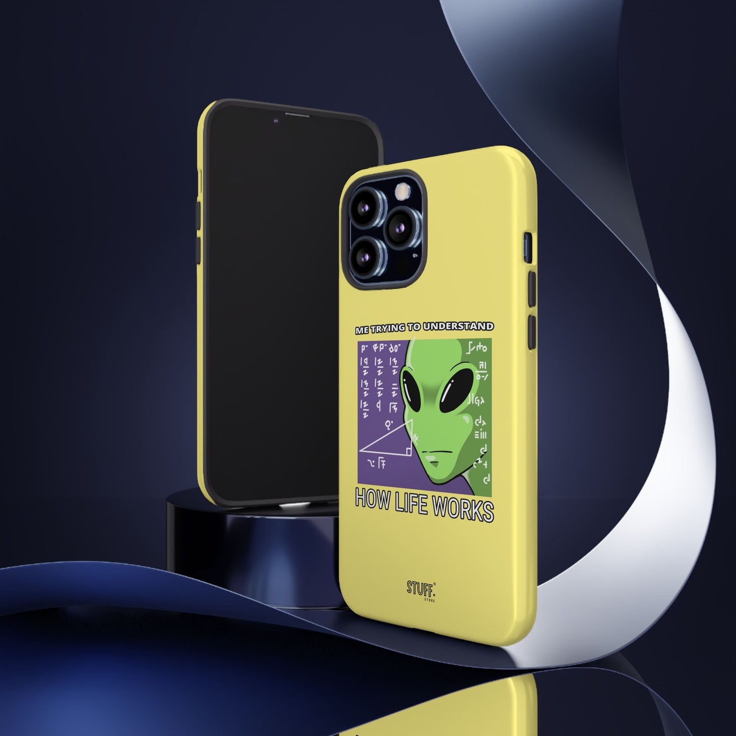 Confused Alien Case | Coque résistante Dual Protect anti-choc