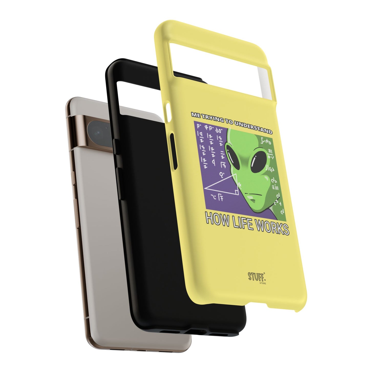 Confused Alien Case | Coque résistante Dual Protect anti-choc
