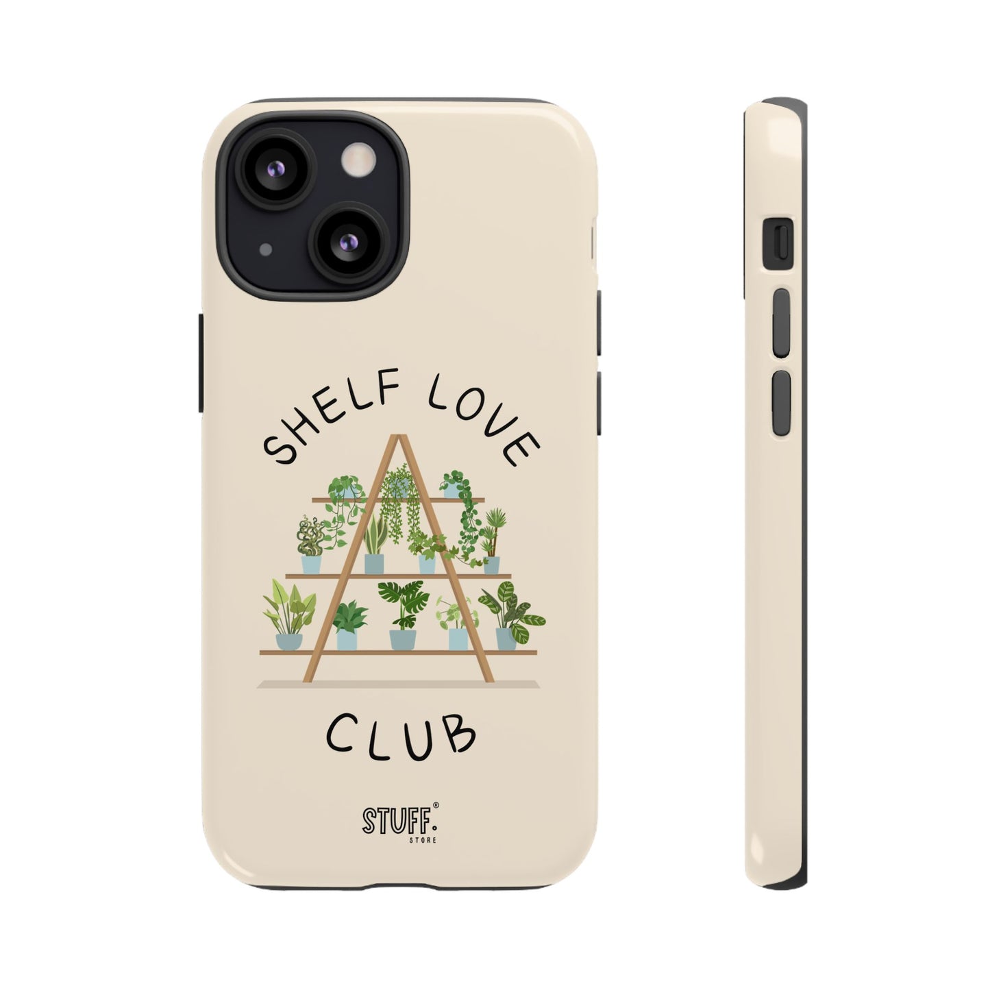Shelf Love Club – Coque résistante à double protection | Parfaite pour les amoureux des plantes