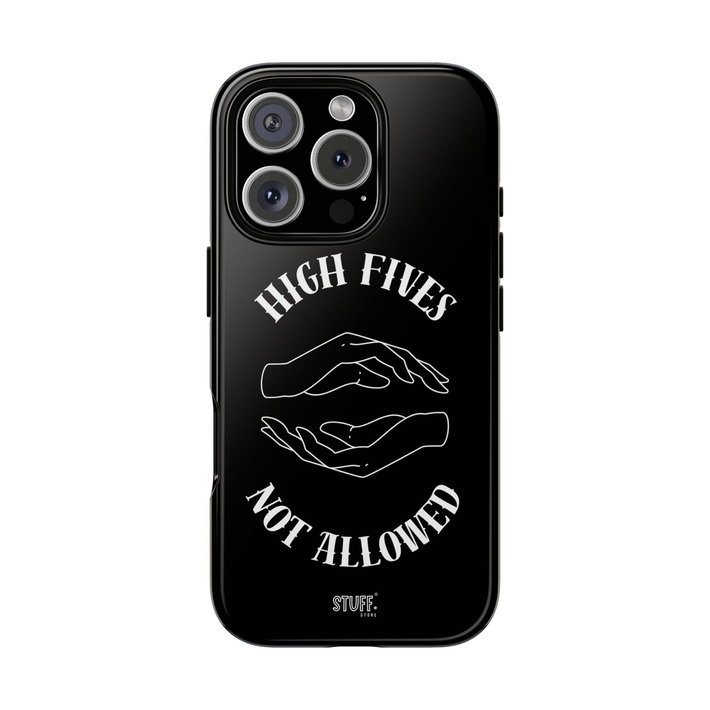 No High Fives Case | Coque légère et résistante – Design affirmé & minimaliste