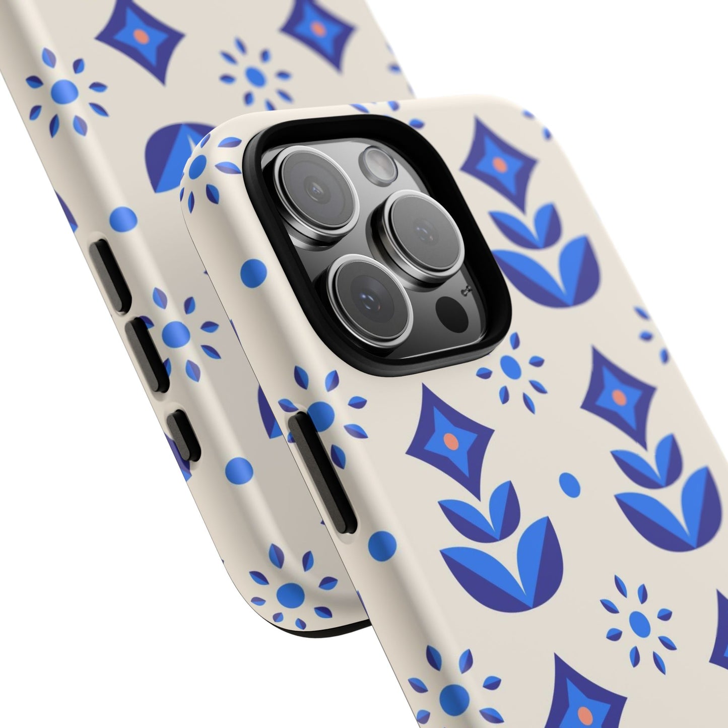 Floral Case | Coque résistante double protection avec Design Fleuri