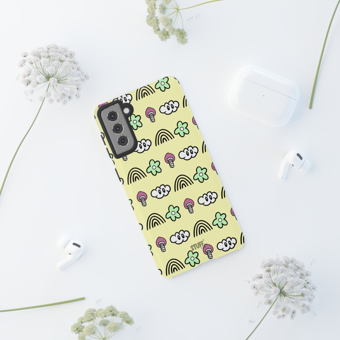 Pixie Case | Coque résistante double protection — Collection Pixie — Jaune