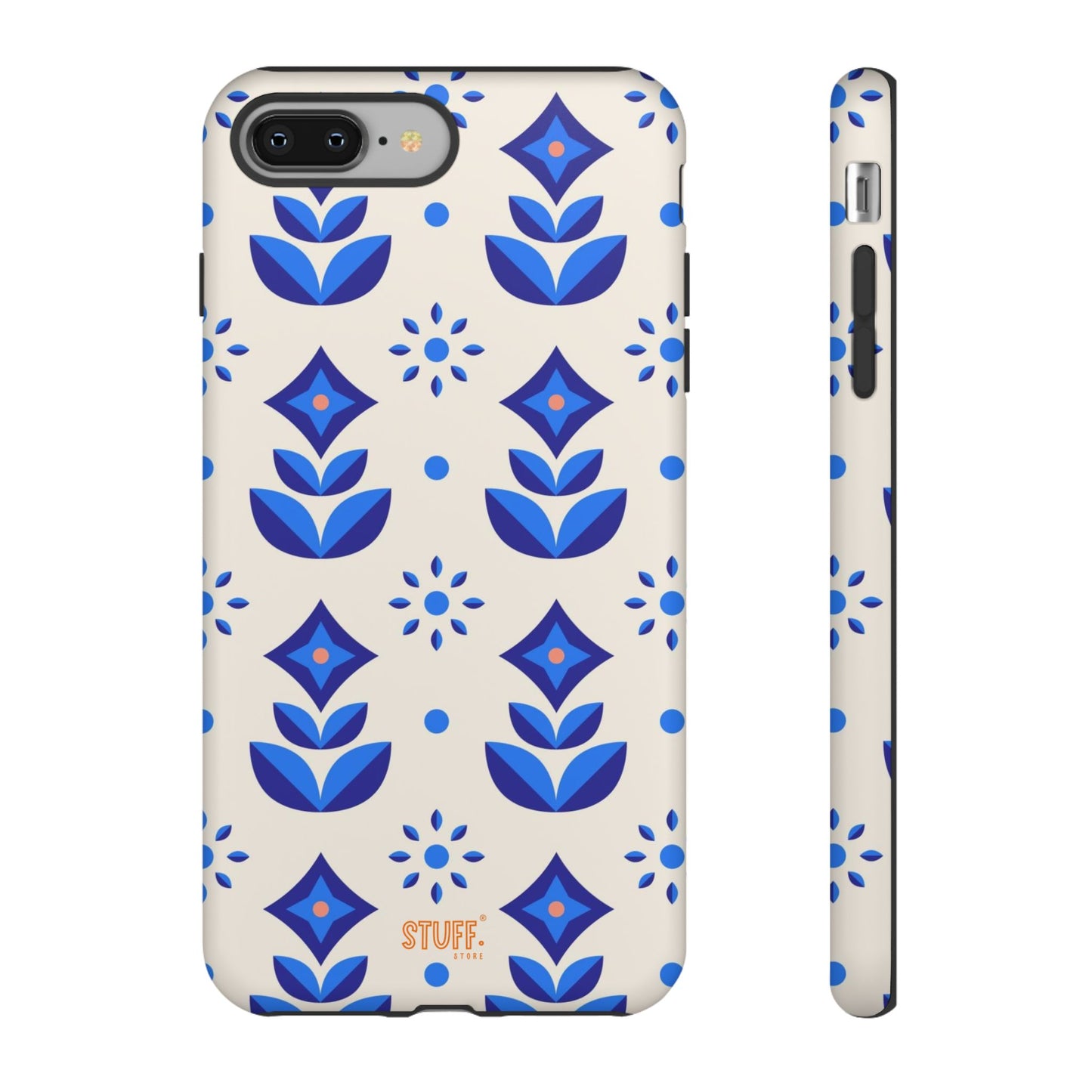 Floral Case | Coque résistante double protection avec Design Fleuri