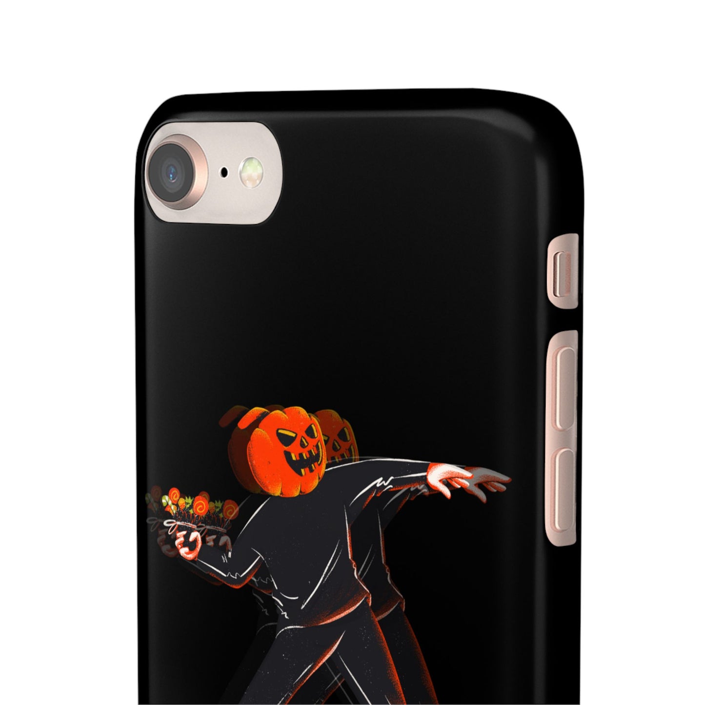 Pumpksy | Coque snap légère et résistante inspiration Banksy – Noir