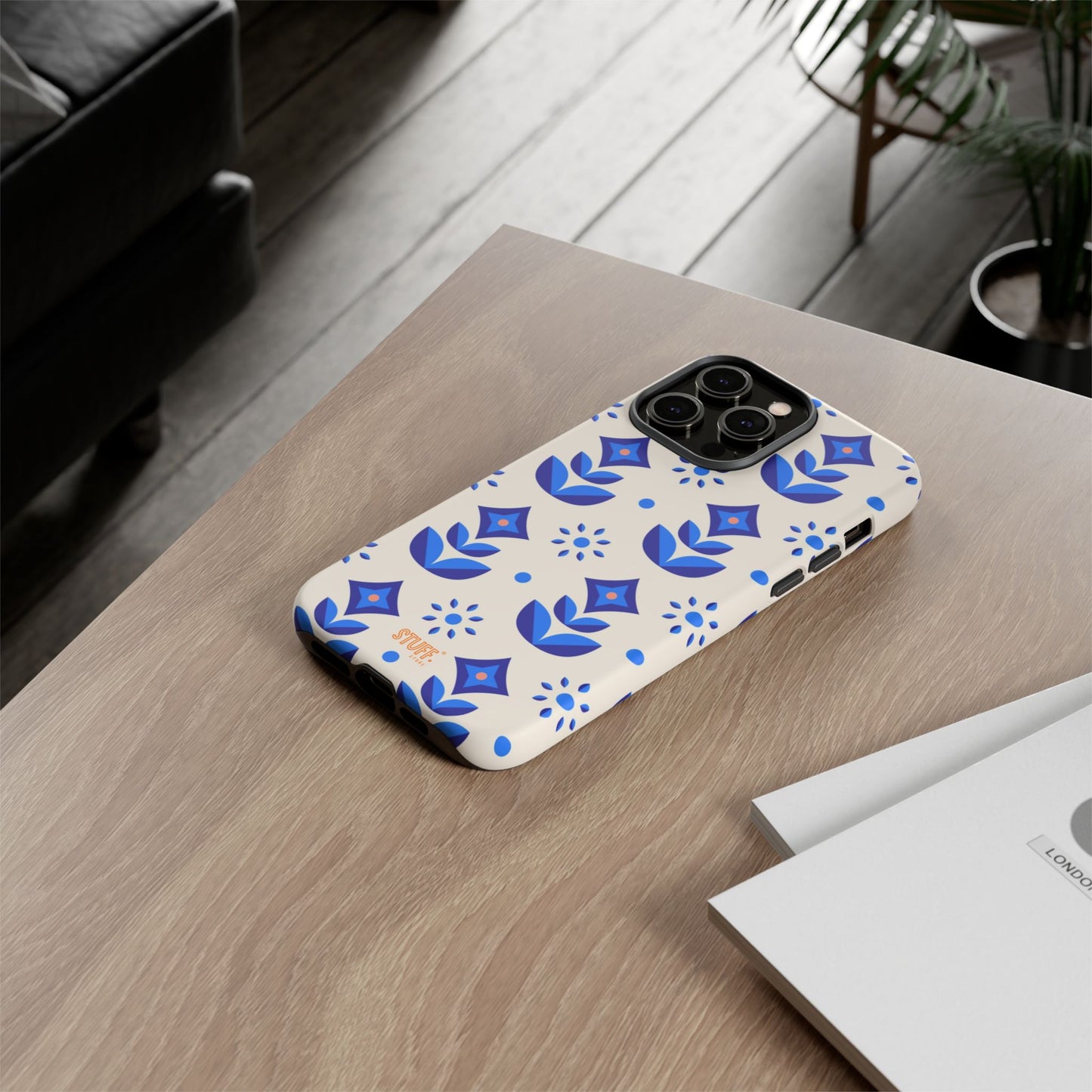 Floral Case | Coque résistante double protection avec Design Fleuri