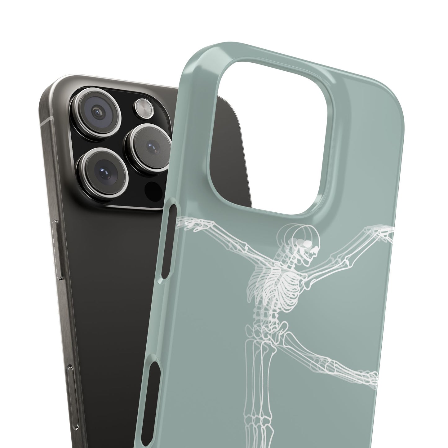 Bone-a-Rina | Coque slim durable et anti-chocs avec Design de Squelette Ballerine