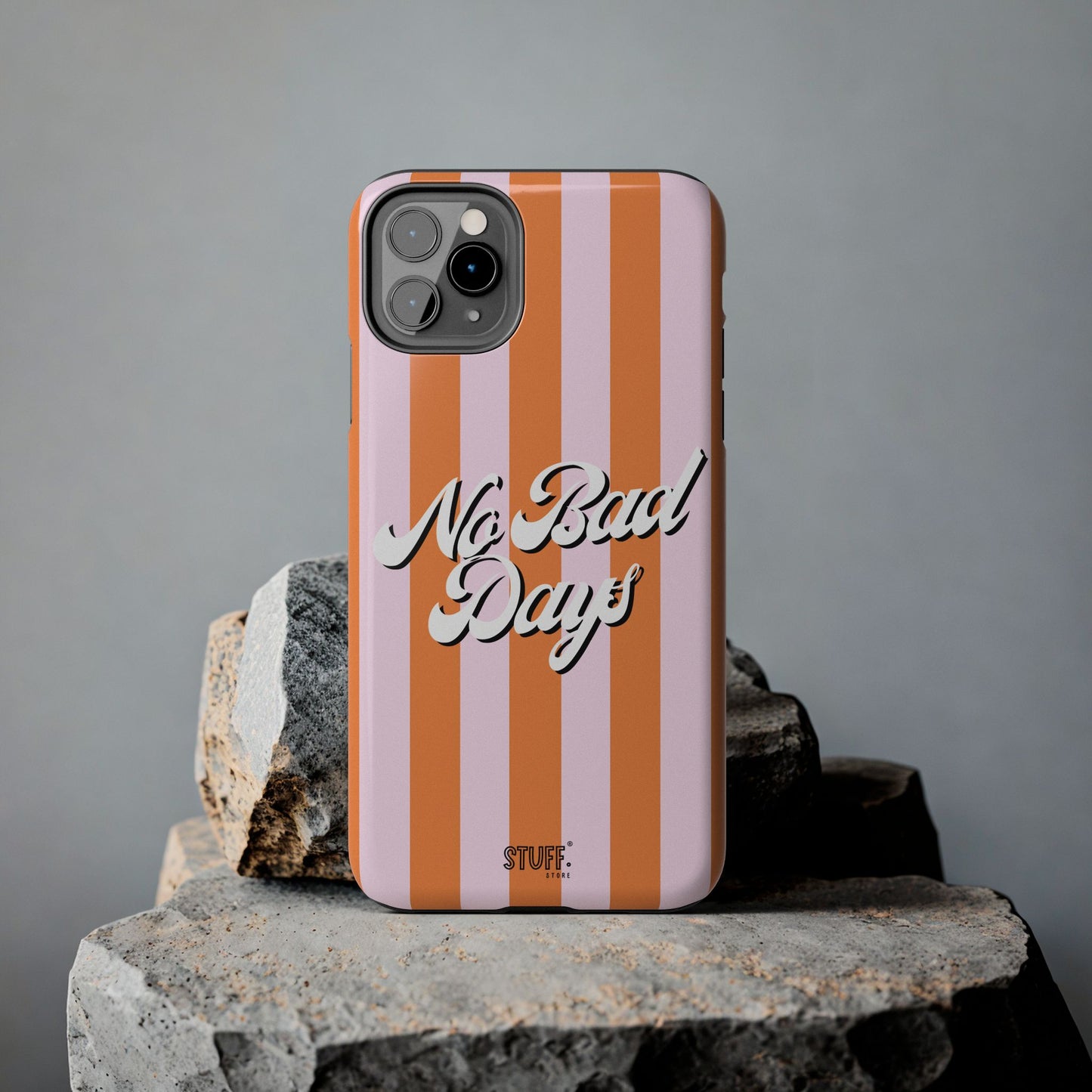 No Bad Days Case | Coque résistante double protection avec phrase positive