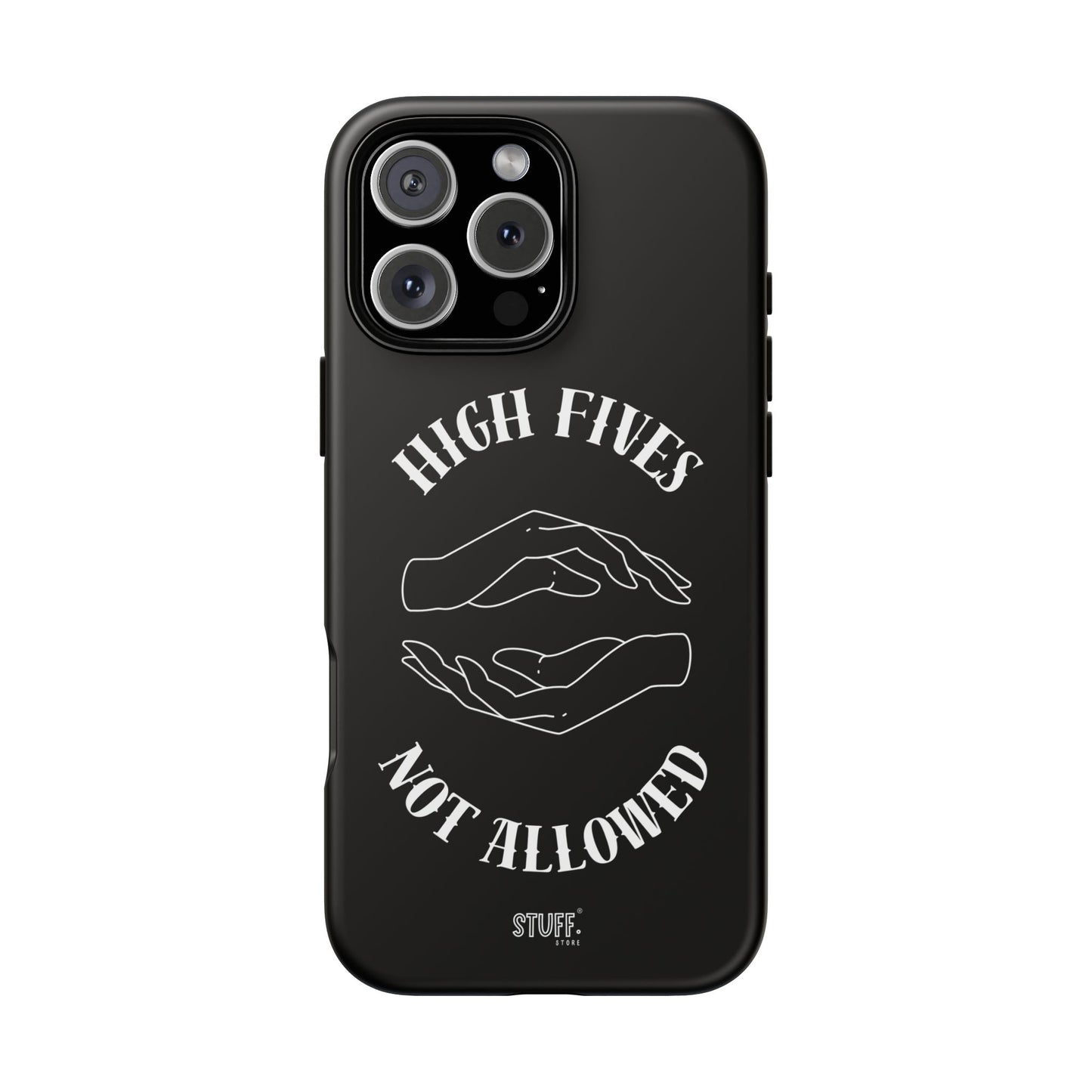 No High Fives Case | Coque légère et résistante – Design affirmé & minimaliste