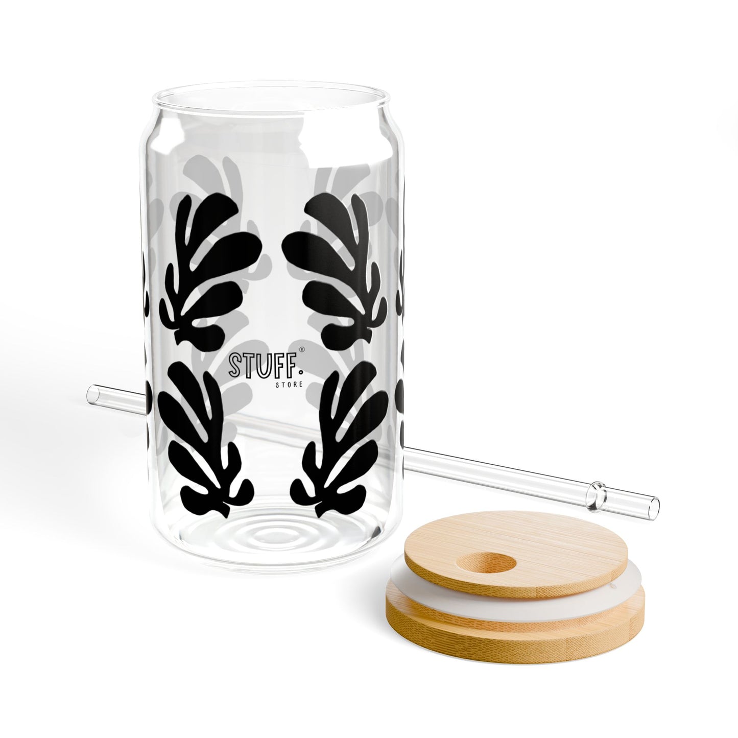 Floral Cup | Tasse anti-fuite pratique et étanche pour boissons chaudes et froides – 470ml | inspiration Matisse