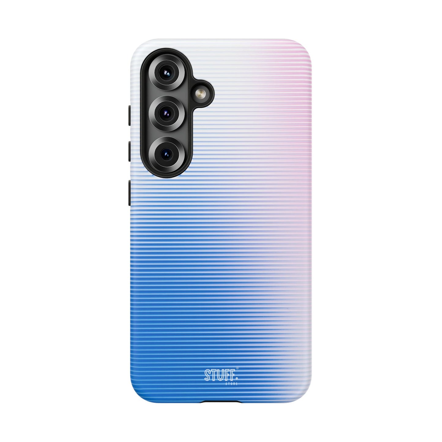 Gradient Case | Coque résistante double protection anti-choc - Dégradé Bleu & Rose