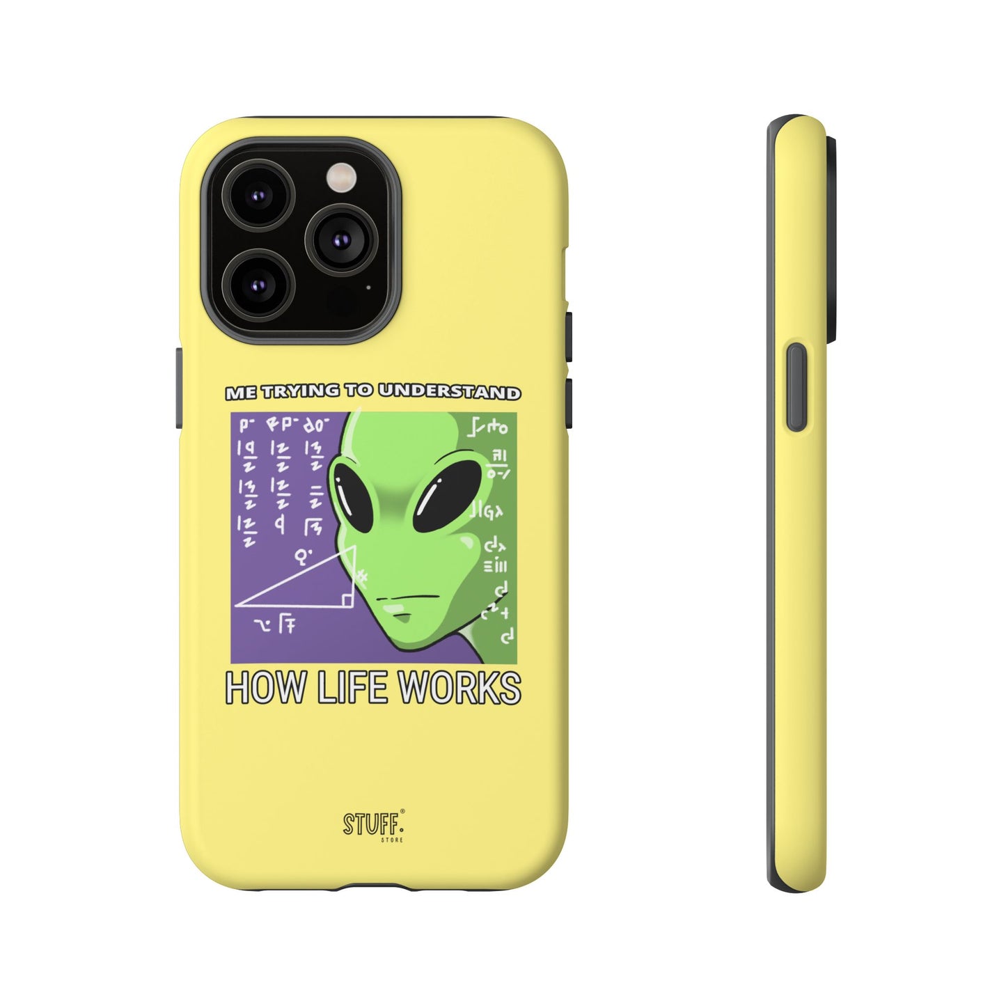 Confused Alien Case | Coque résistante Dual Protect anti-choc