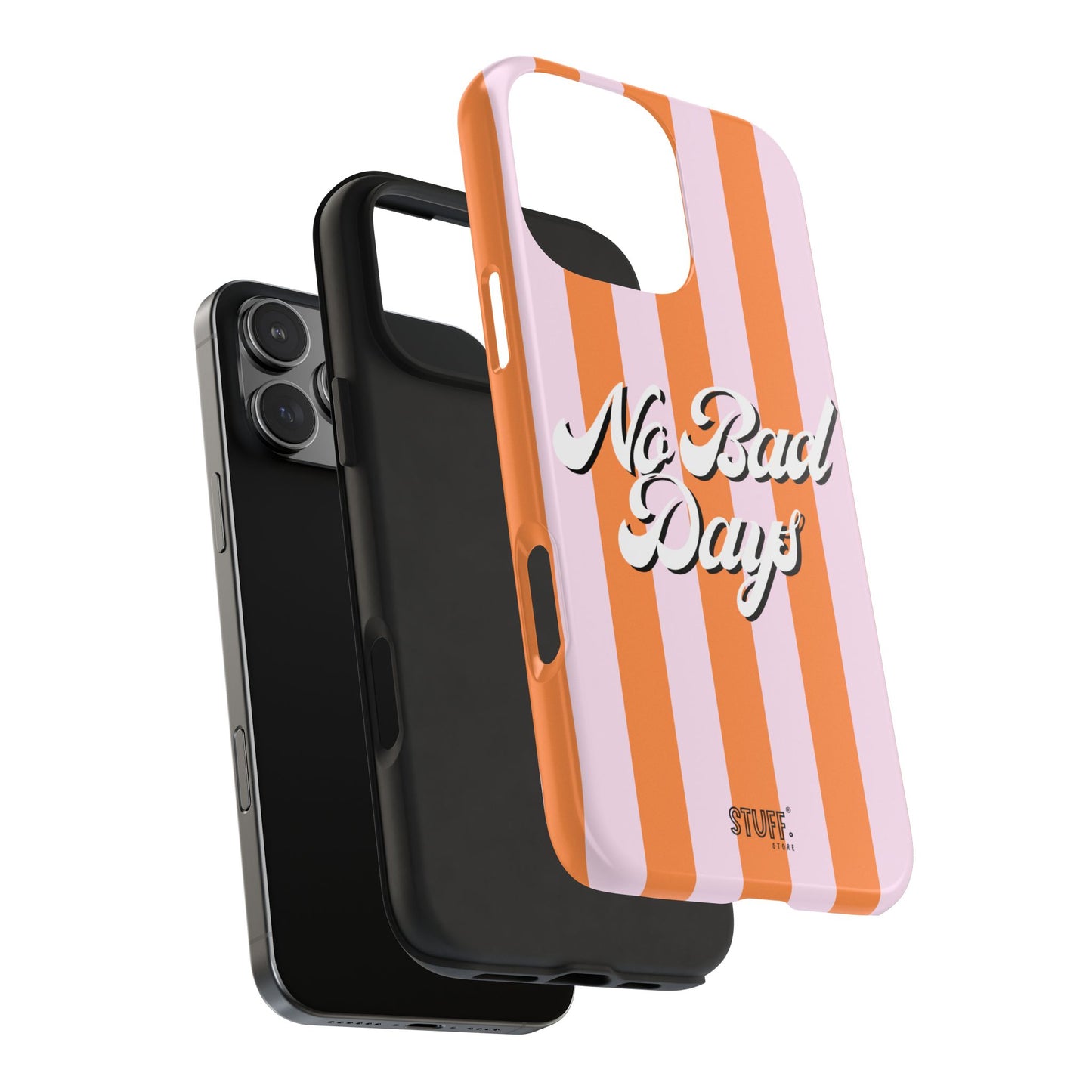 No Bad Days Case | Coque résistante double protection avec phrase positive
