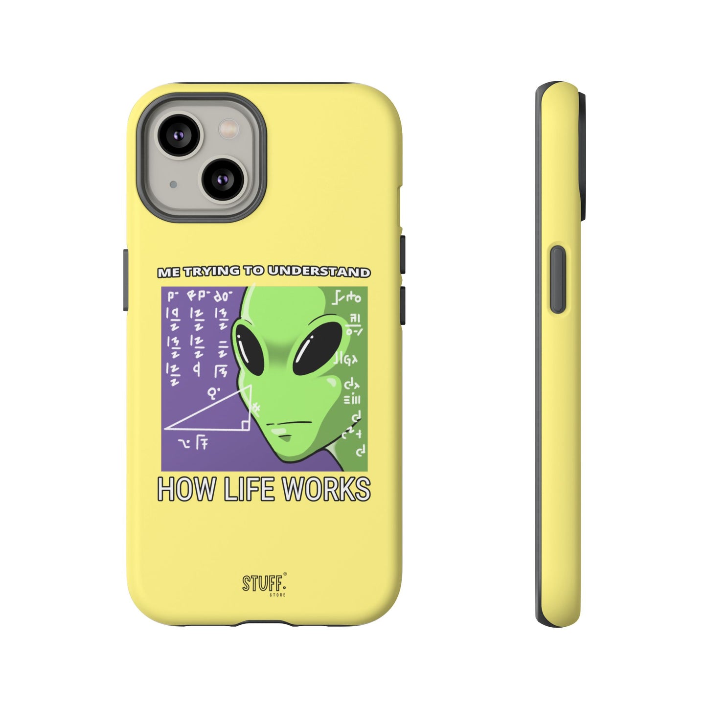 Confused Alien Case | Coque résistante Dual Protect anti-choc