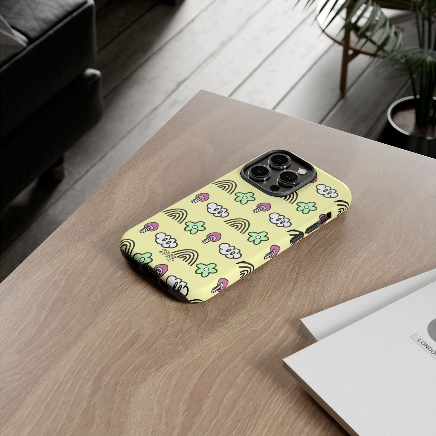 Pixie Case | Coque résistante double protection — Collection Pixie — Jaune