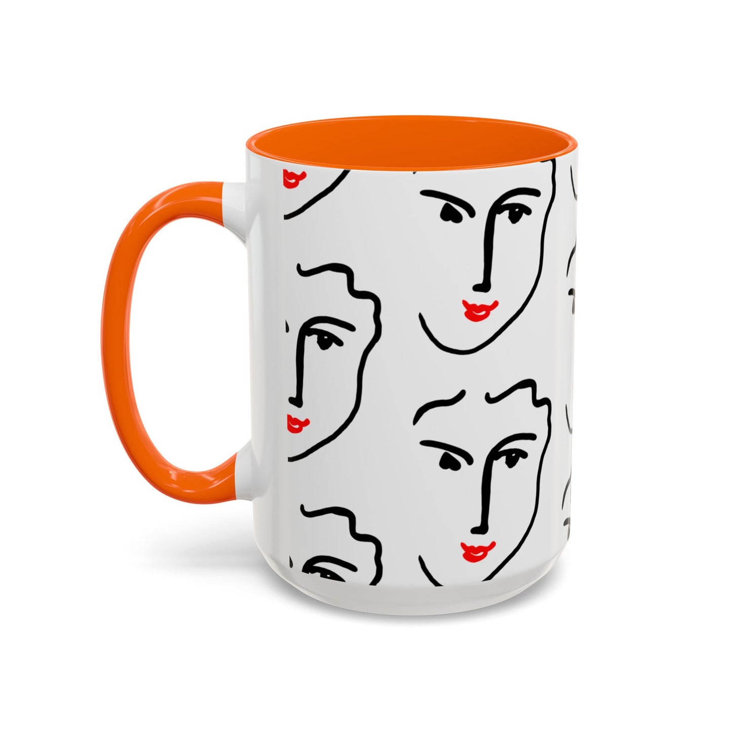 Nadia Cup | Matisse-inspired two-tone mug - 330ml
