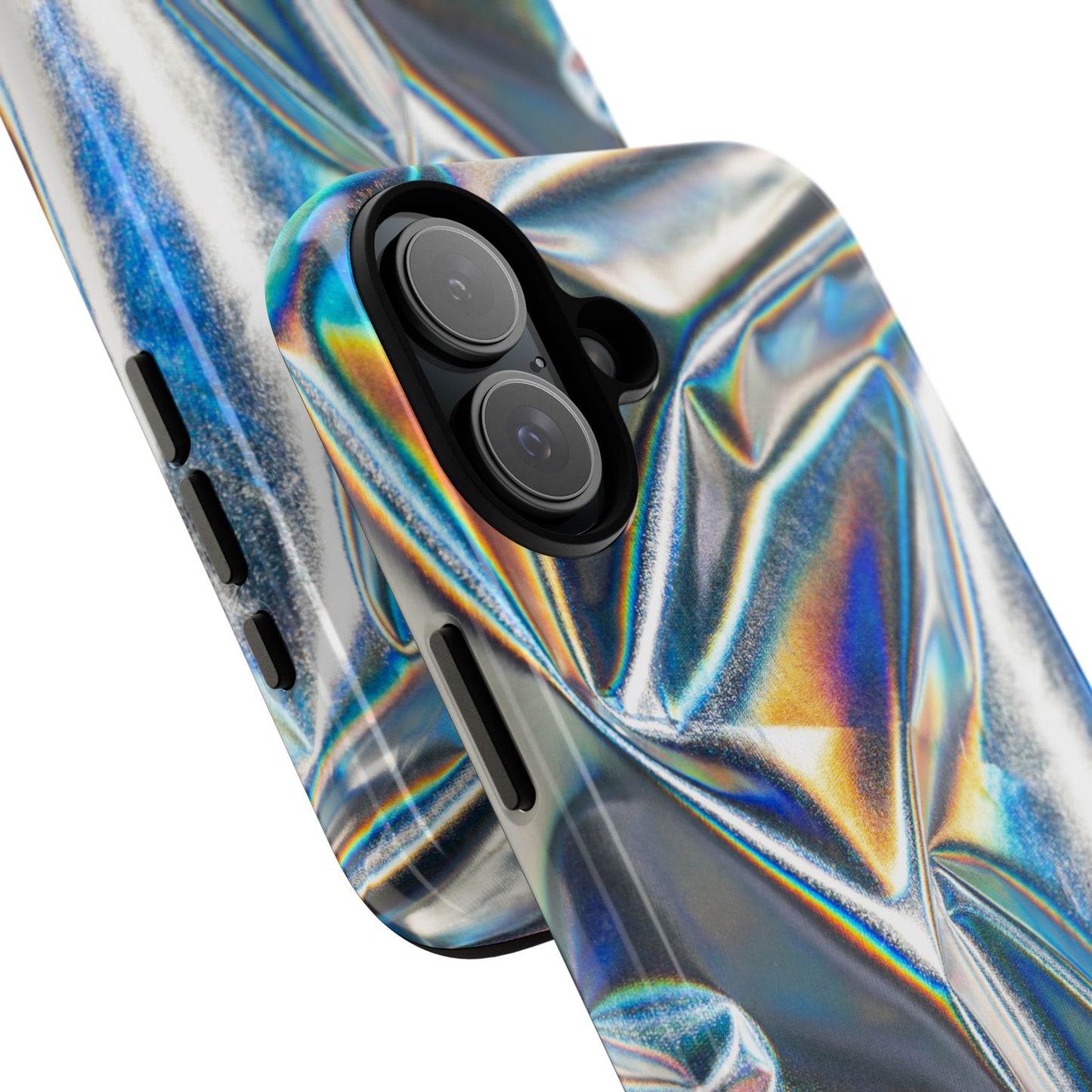 Metallic Case | Coque résistante double protection anti-choc - Effet Métallique