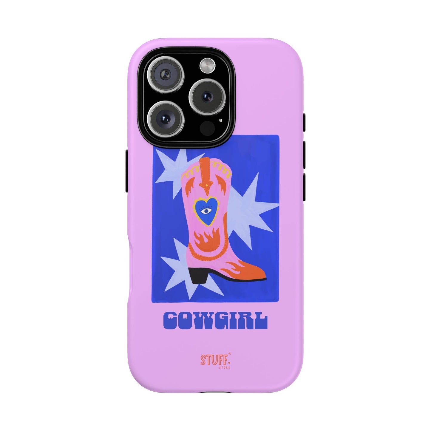 Cowgirl Case | Cose résistante double protection avec Design Western
