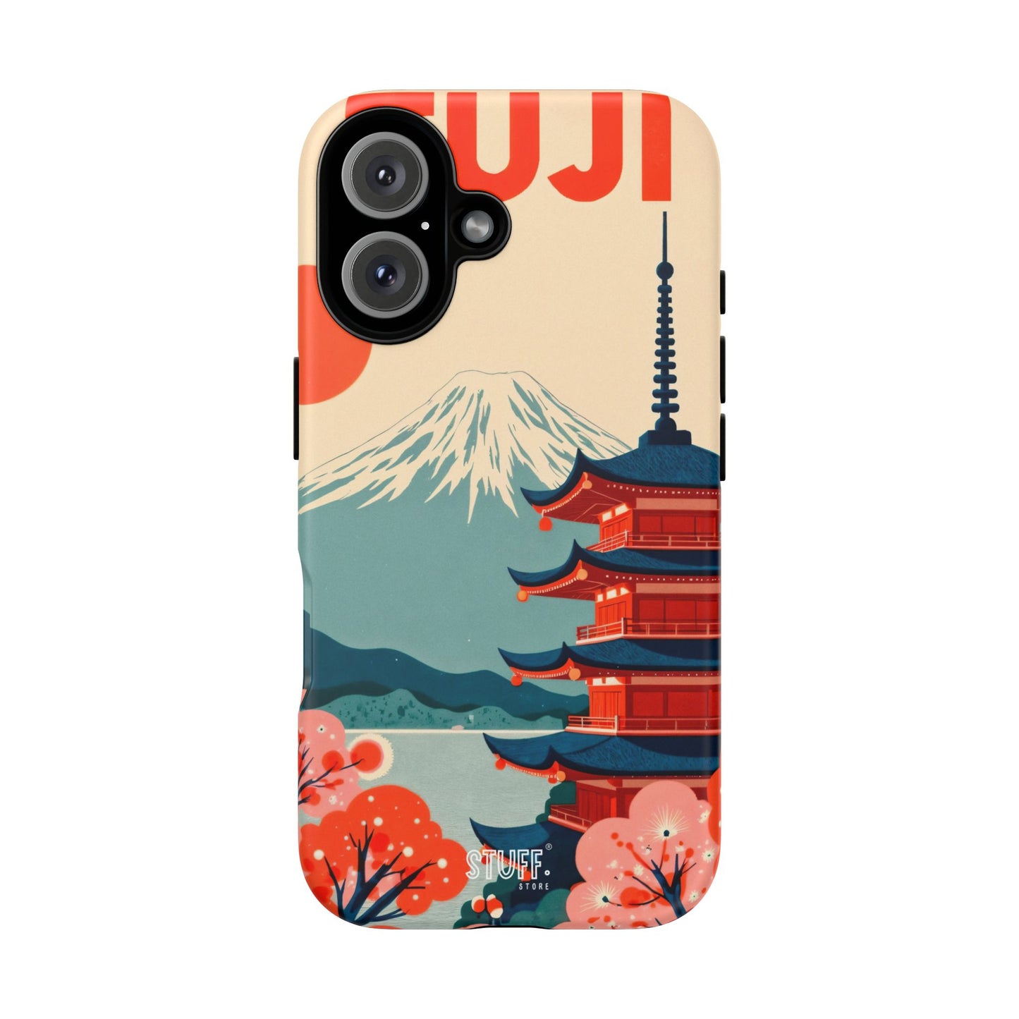 Fuji Case | Durable double protection case with Mount Fuji design