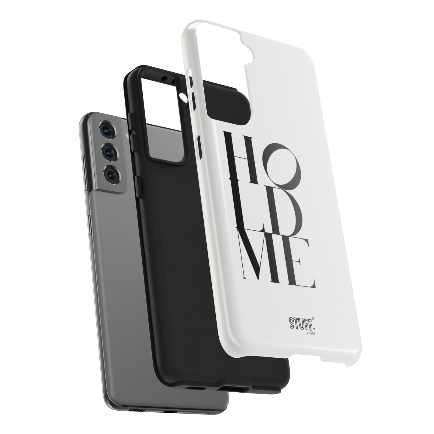 Hold Me | Coque résistante et durable avec Design épuré Monochrome