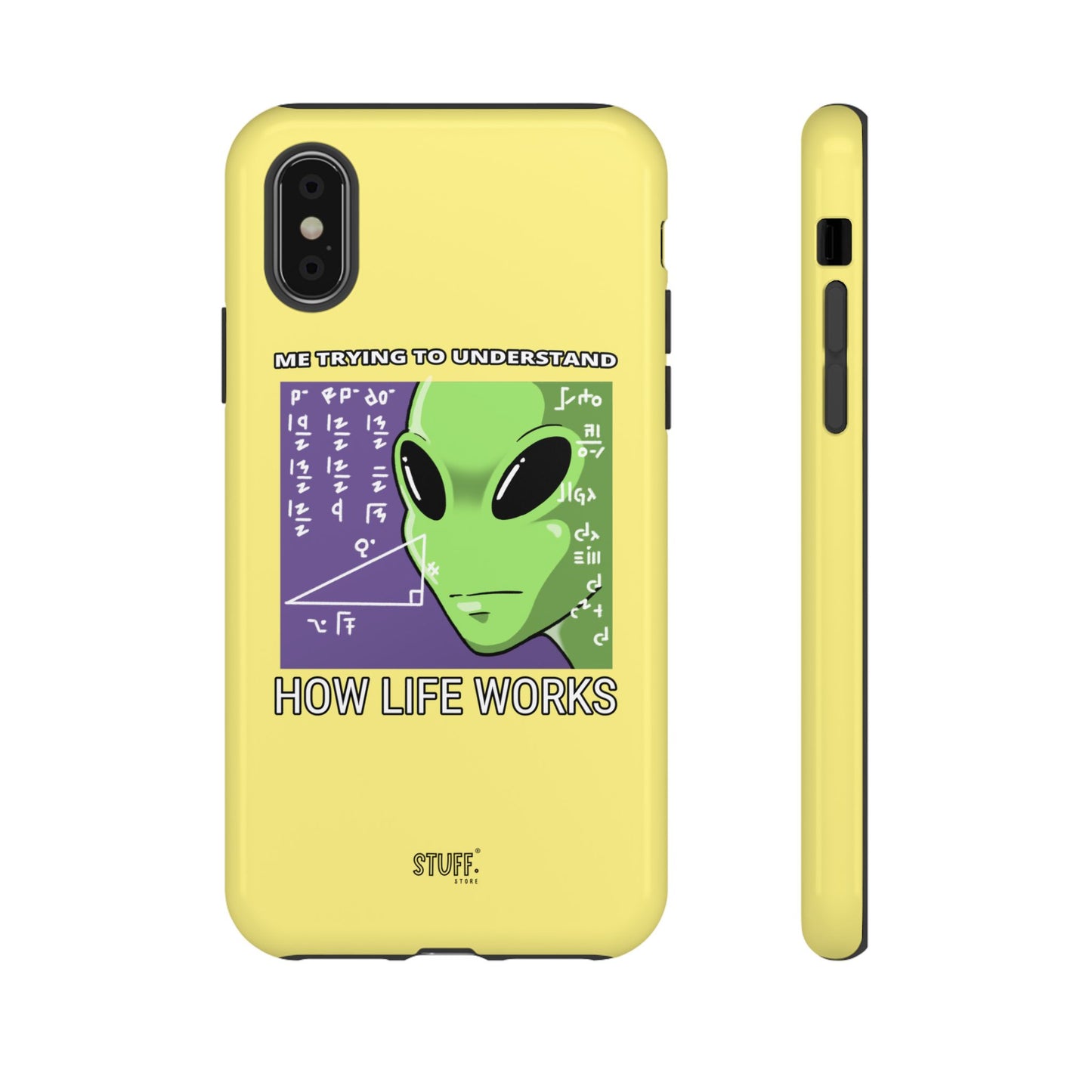 Confused Alien Case | Coque résistante Dual Protect anti-choc