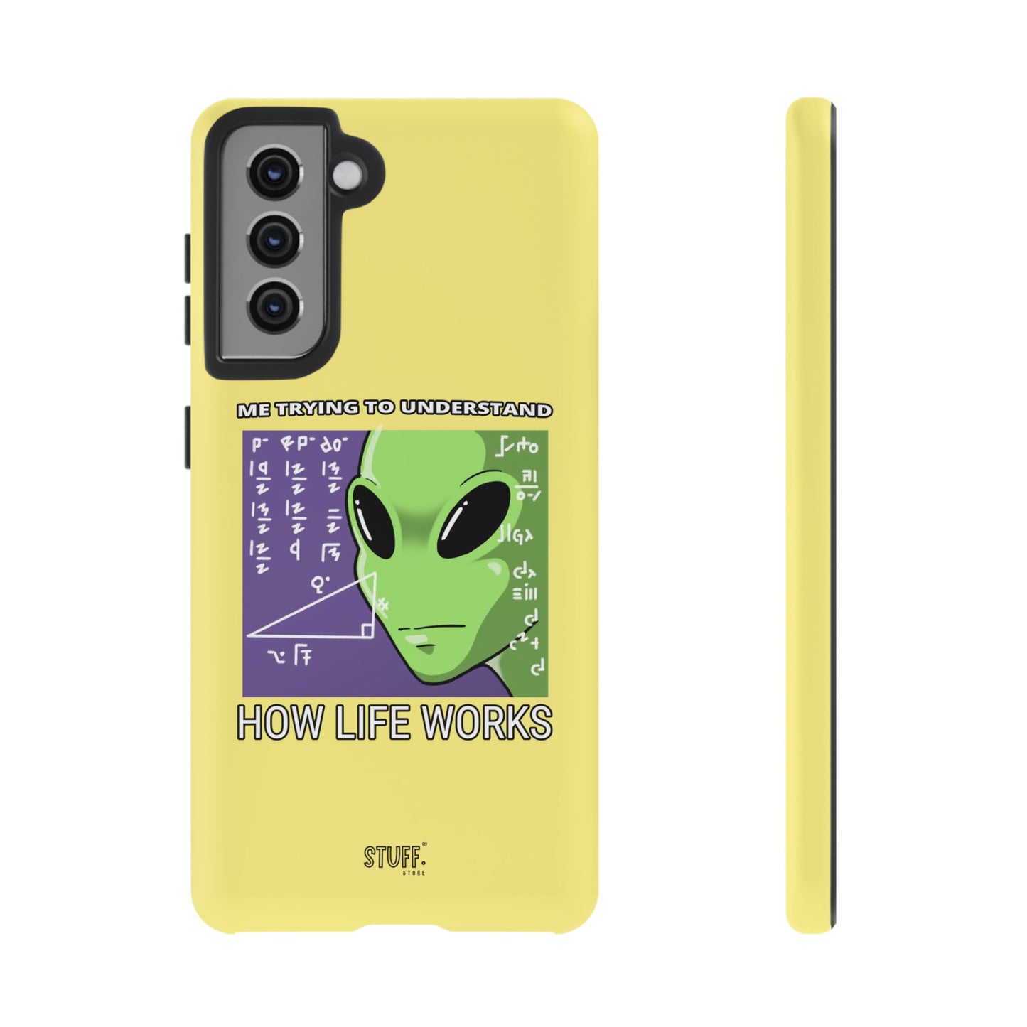 Confused Alien Case | Coque résistante Dual Protect anti-choc