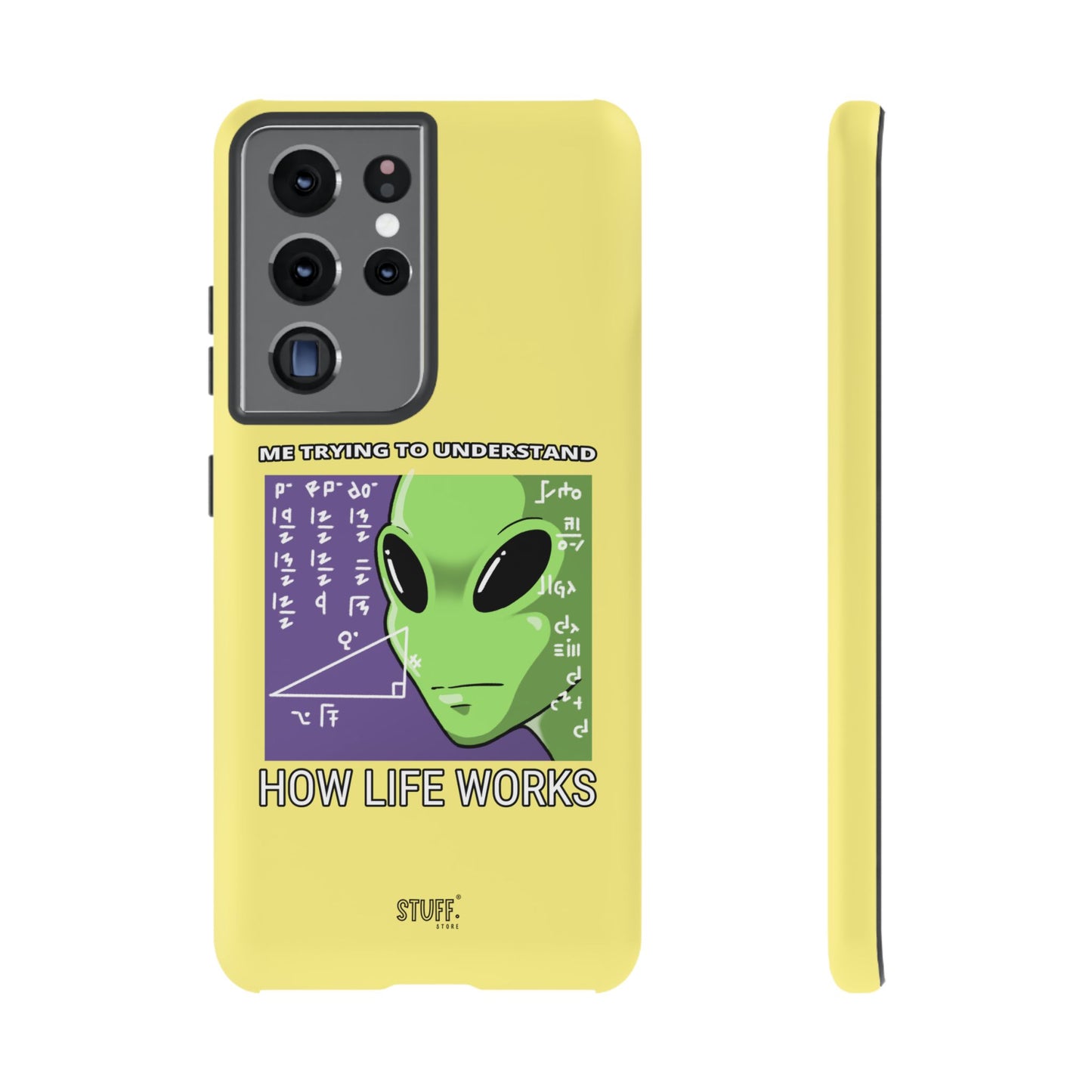 Confused Alien Case | Coque résistante Dual Protect anti-choc