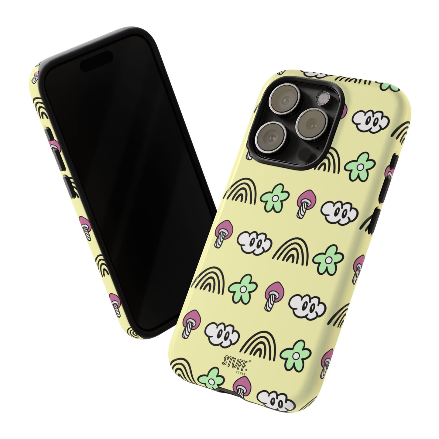Pixie Case | Coque résistante double protection — Collection Pixie — Jaune