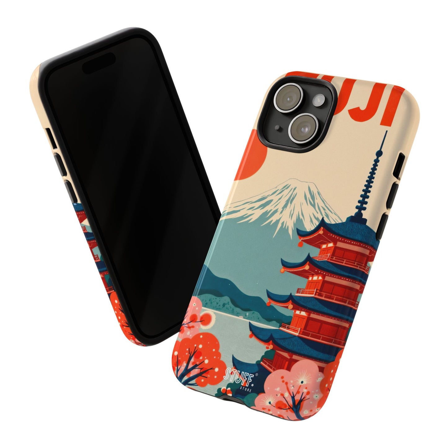 Fuji Case | Durable double protection case with Mount Fuji design
