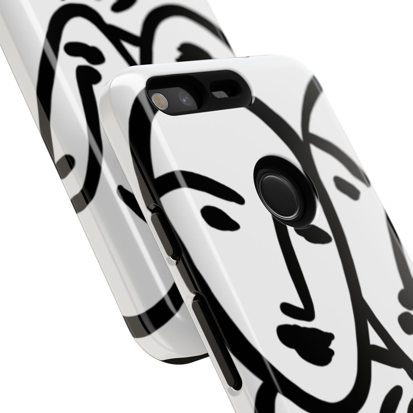 Les Trois Visages | Coque résistante double protection — inspiration Matisse