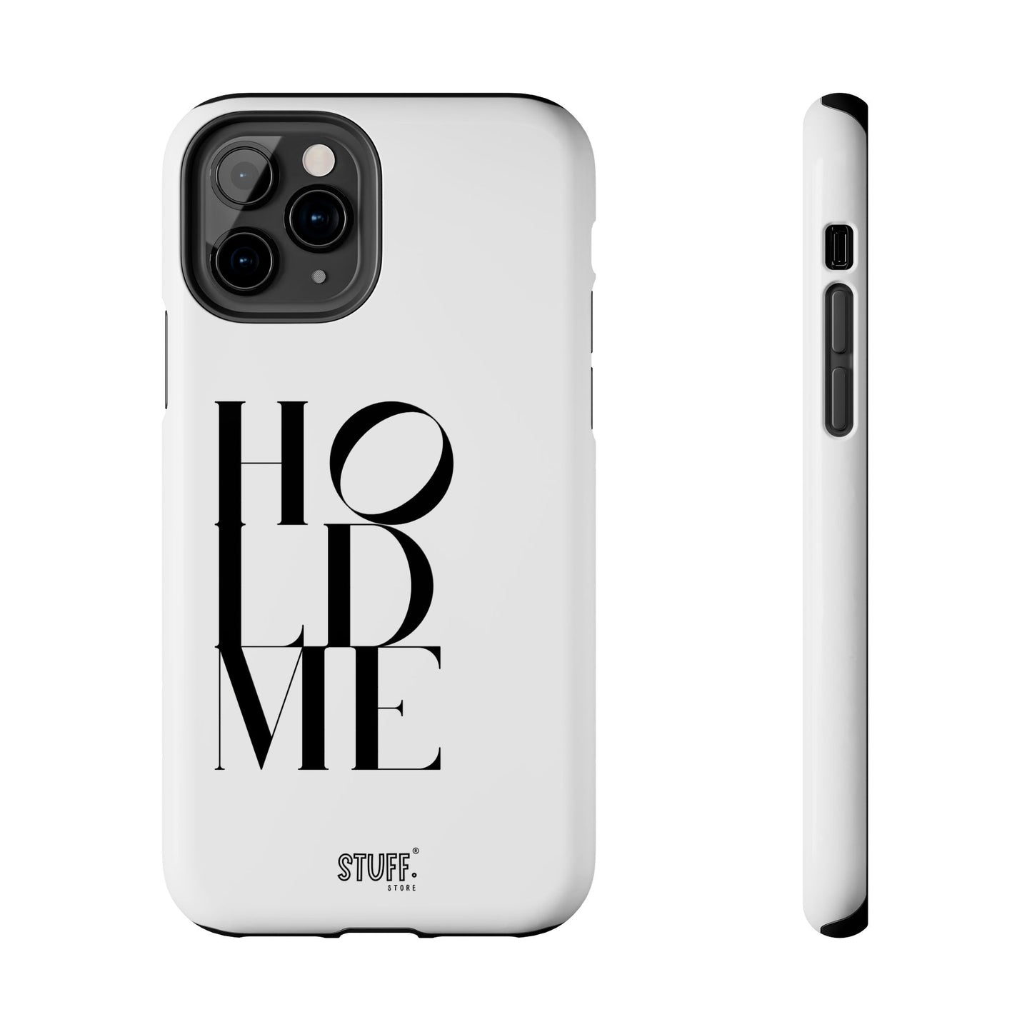 Hold Me | Coque résistante et durable avec Design épuré Monochrome