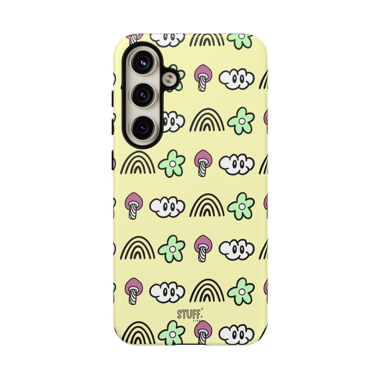 Pixie Case | Coque résistante double protection — Collection Pixie — Jaune