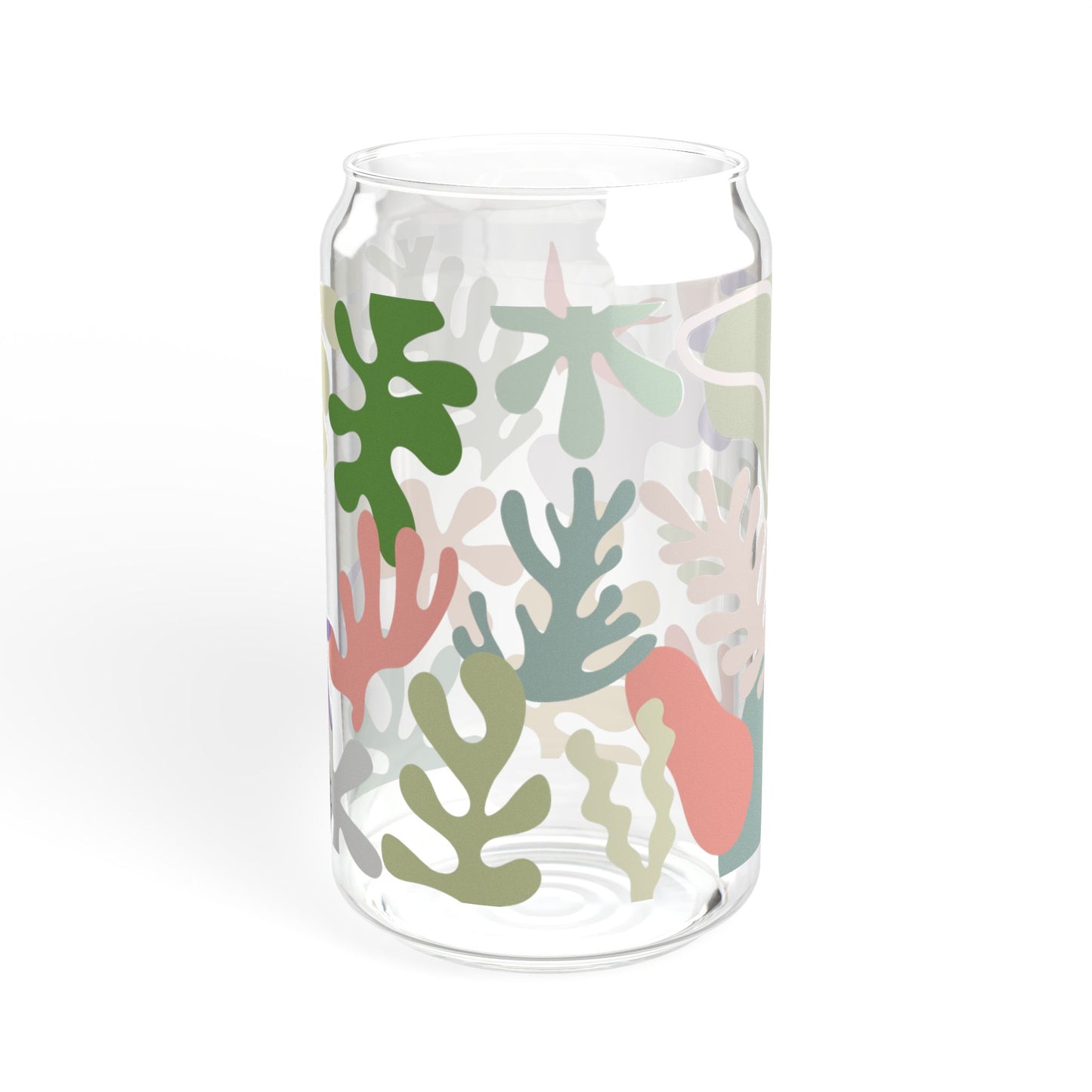 Pastel Jungle Cup | Tasse anti-fuite pratique et étanche pour boissons chaudes et froides – 470ml