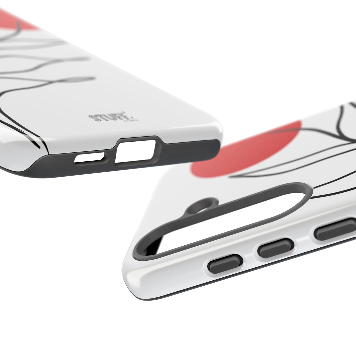 Red Sun Case | Coque résistante double protection avec Design Minimaliste